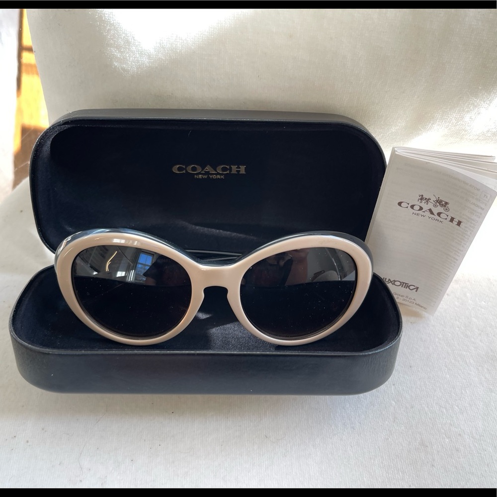 Tan Coach Sunglasses